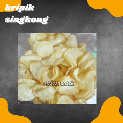 

Kripik Singkong Gurih Rasa Daun Bawang