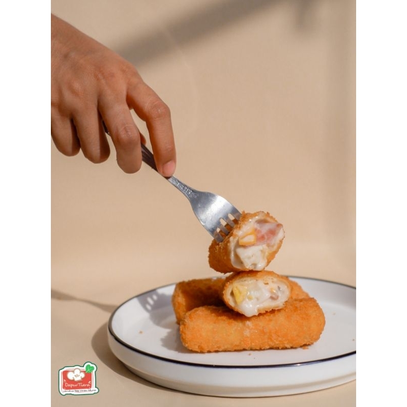 

(Premium) Risoles Cheesy Mayo Smoked Beef I Khusus Pengiriman Instan