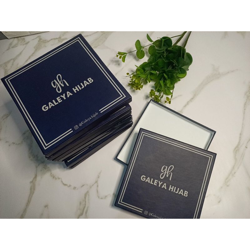 tambahan packing hard box hijab khas Trenggalek hijab batik trenggalek