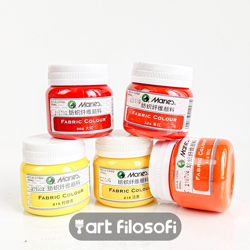 

→➘✹ Maries Fabric Color 50ml A-1050 | Cat Tekstil Kain