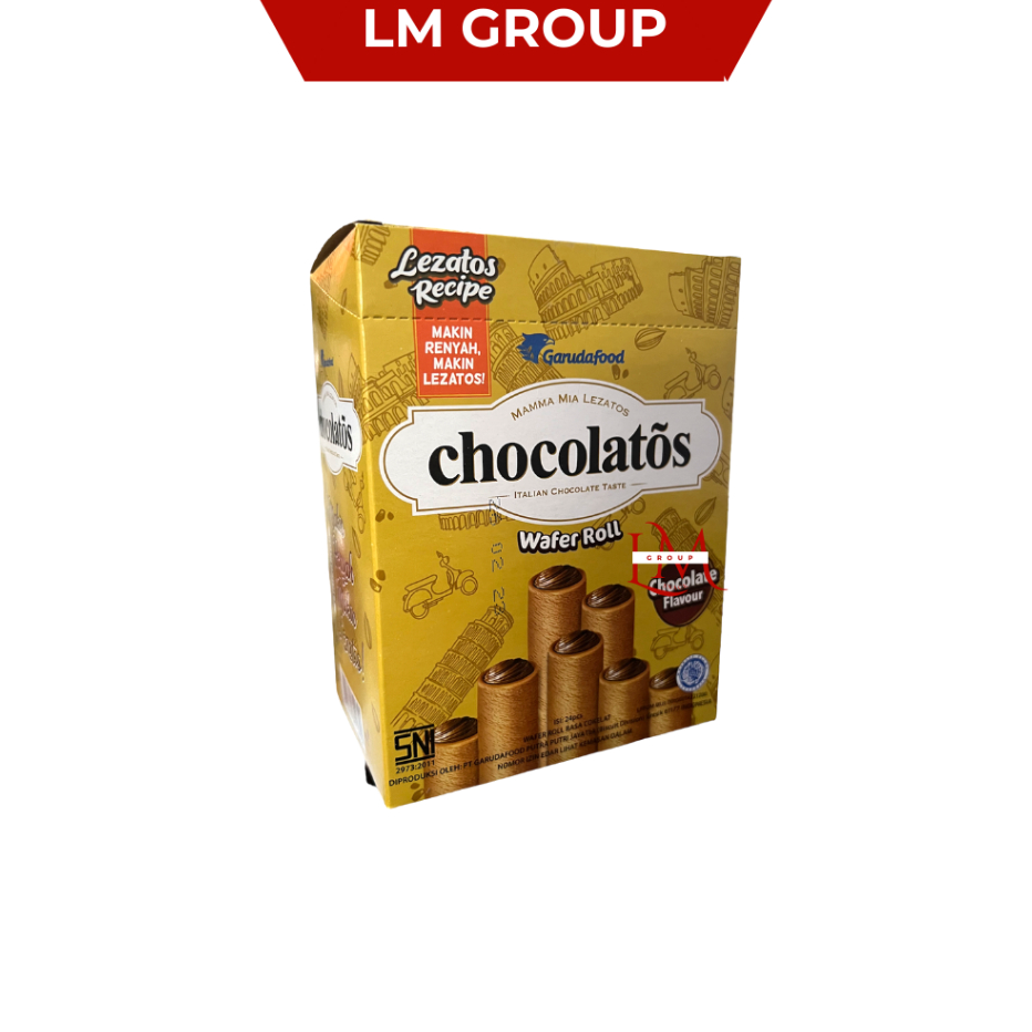 

↓➺✹ Gery Chocolatos 500 Rasa Cokelat 1 Pack Isi 24 pcs