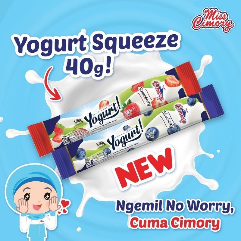 

[PROMO!!] Cimory Squeeze Stick Mini 40gr - yoghurt nikmat enak sehat