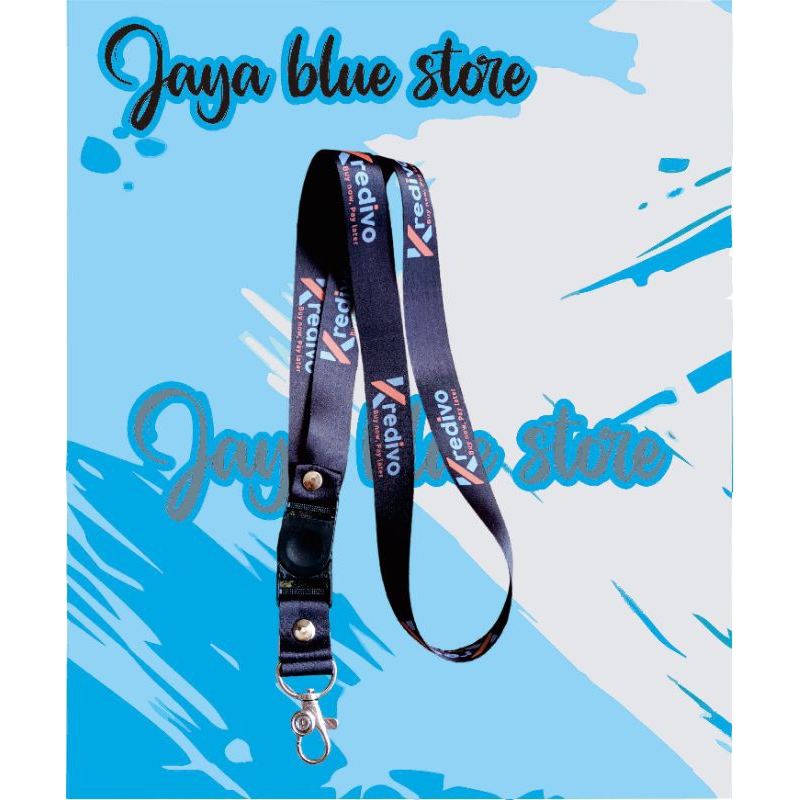 

Lanyard / Tali id card Kredivoo (READY STOCK) Termurahhhh!! Produsen Utama!!
