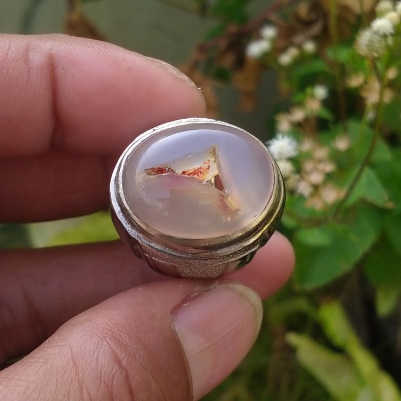 batu akik combong garut cempaka Alamiah