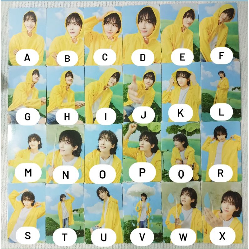 PHOTOCARD SEVENTEEN HEAVEN CARAT VERSION JEONGHAN MINGYU