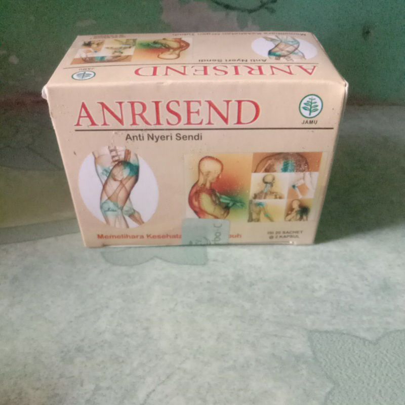 ANRISEND Kapsul Anti Nyeri Sendi