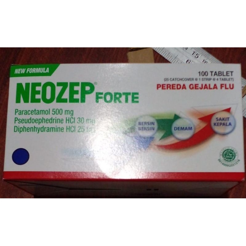 Neozep Forte (1 Box = 25 Strip = 100 pcs)