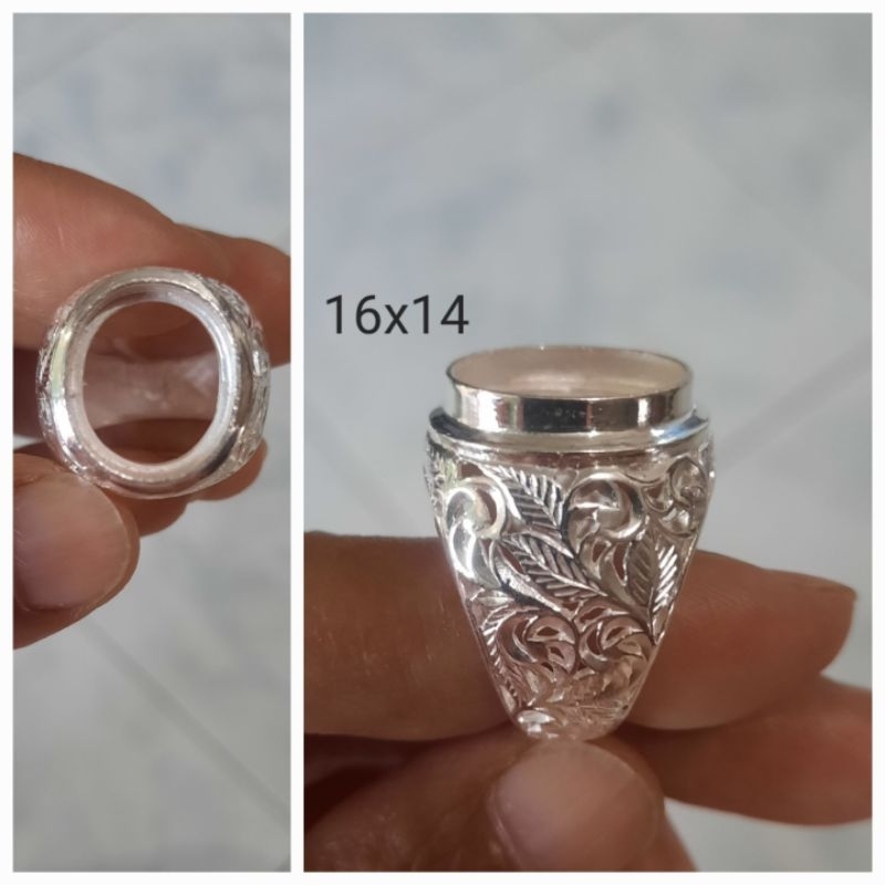 emban/cincin perak ukir