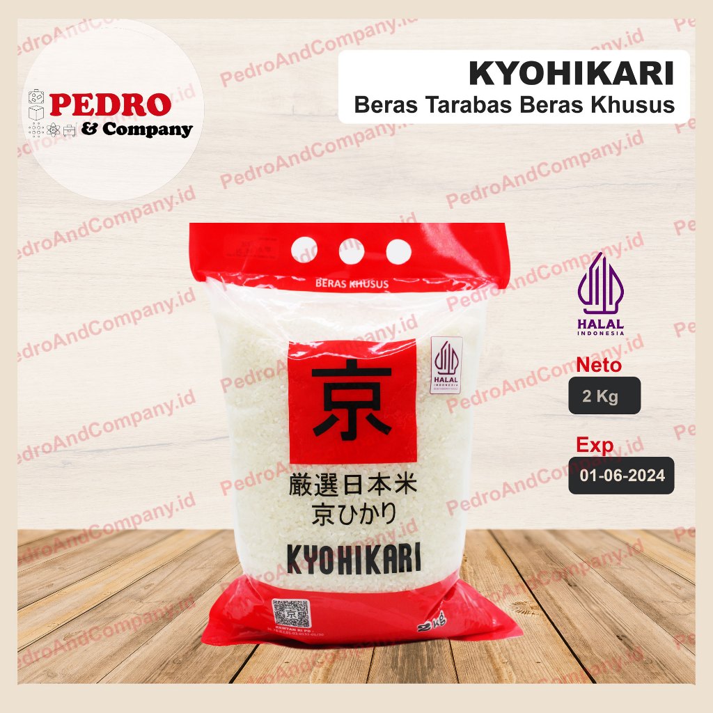 

Kyohikari beras jepang vacuum vakum sushi rice 2kg
