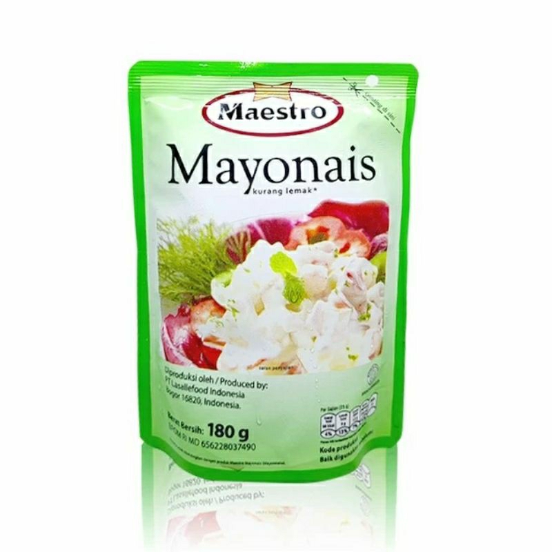 

Mayonais / Mayo / Mayonnaise Maestro Pouch 180gr