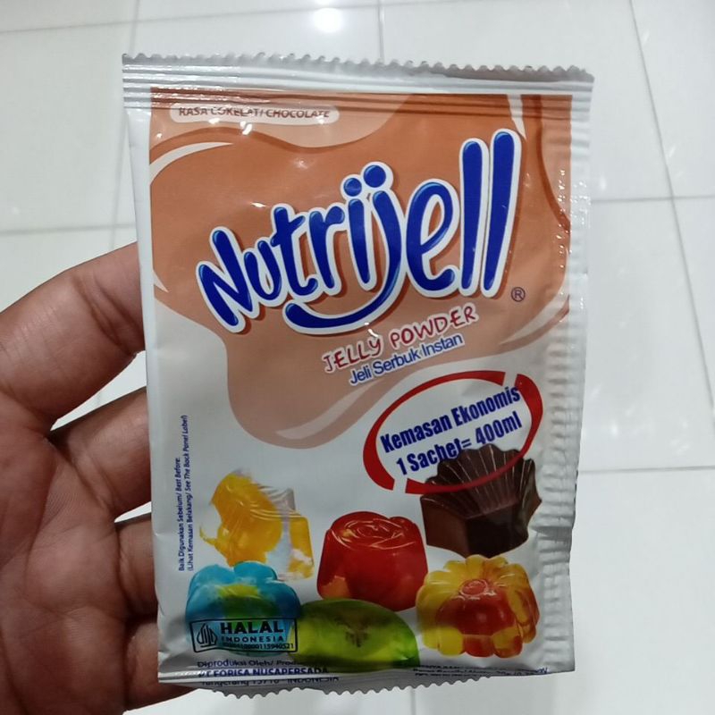 

Mahbubah - Nutrijell 20 g Jeli Serbuk Instan Cokelat