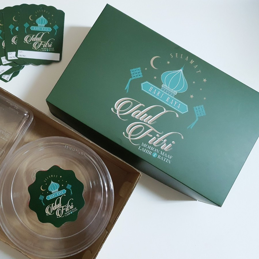 

Sticker Toples " Mosque " ( 1 pack isi 6 pcs sticker ) Ukuran Box Paperbag Natal Full Colour Hampers Box Idul Fitri