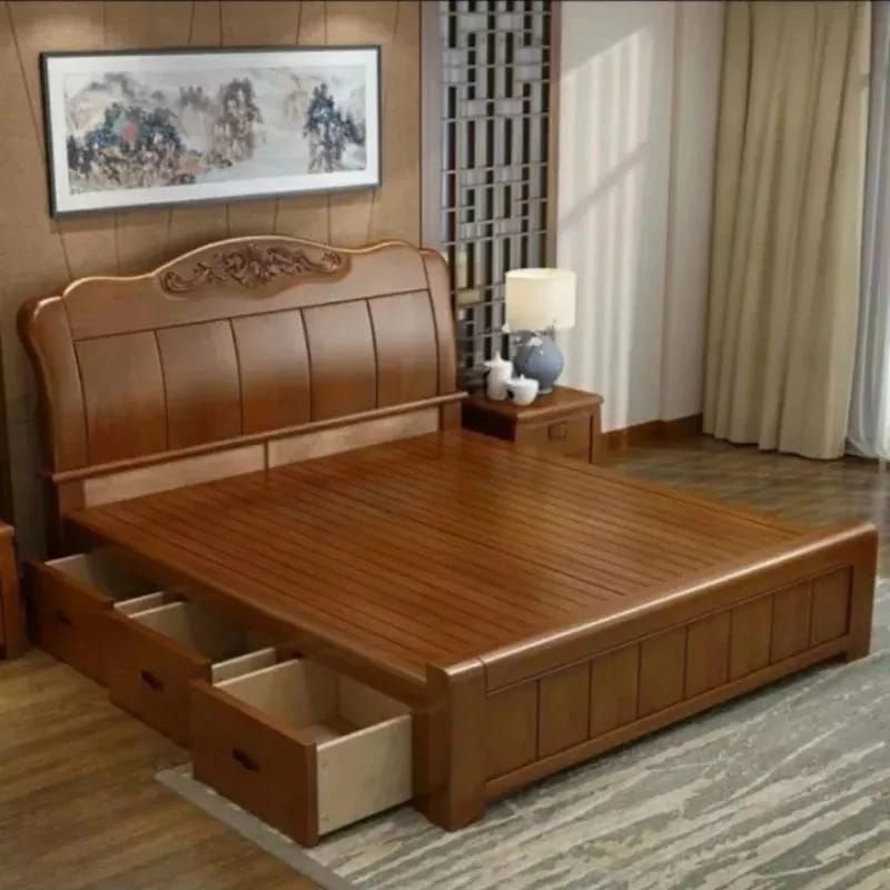 Ranjang clasik kayu jati custom