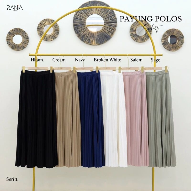 Rok Plisket Rok Plisket Premium Rok Rania Plisket Premium Rok Plisket Polos By Rania Fashion