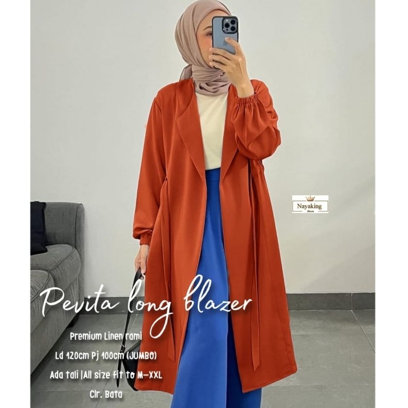 Pevita Long Blazer