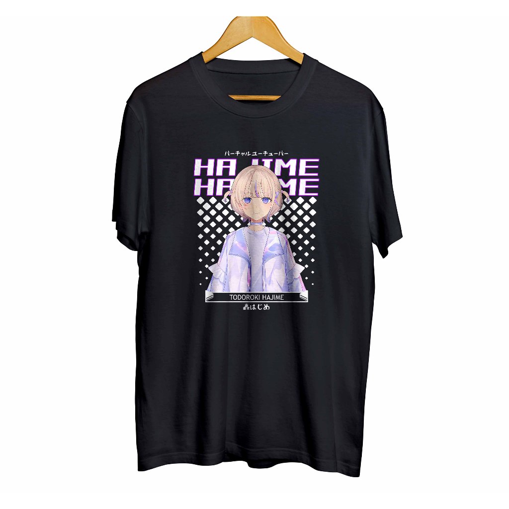 Kaos distro infinite anime vtuber TODOROKI HAJIME - HOLOLIVE JP material combed 30s