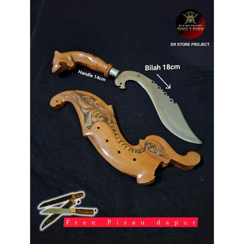 Kujang siliwangi mala ukir koleksi