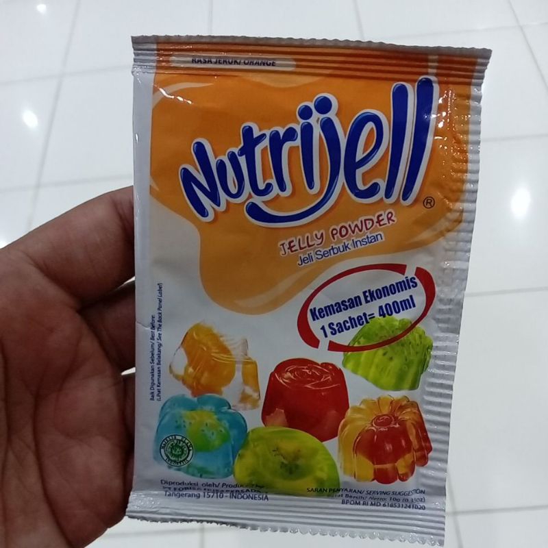 

Mahbubah - Nutrijell 10 g Jeli Serbuk Instan Jeruk