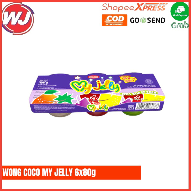 

WONG COCO MY JELLY 6cup