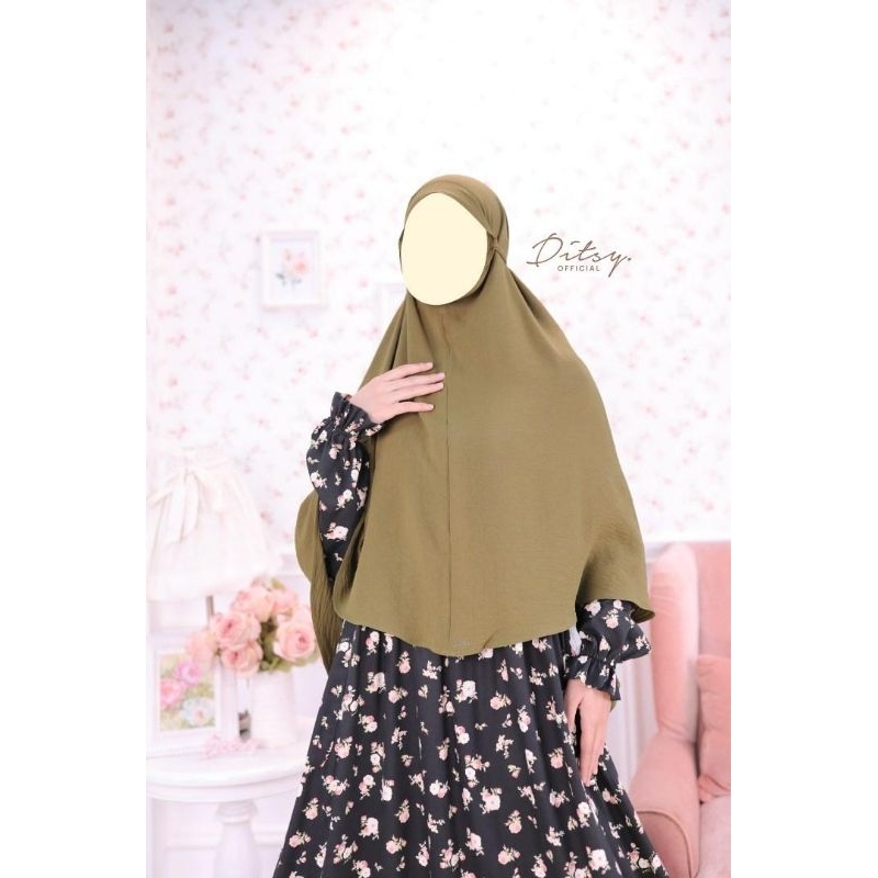 Ditsy November 2023 Veil Crinkle Military Green, Veil Crinkle Navy Reguler by Ditsy official