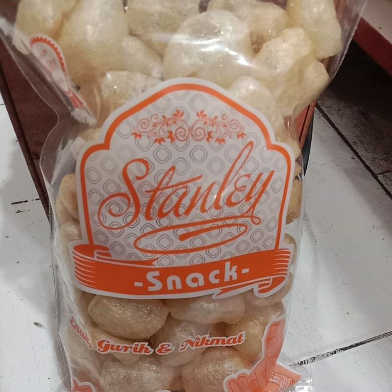 

kurupuk kulit original dan pedas