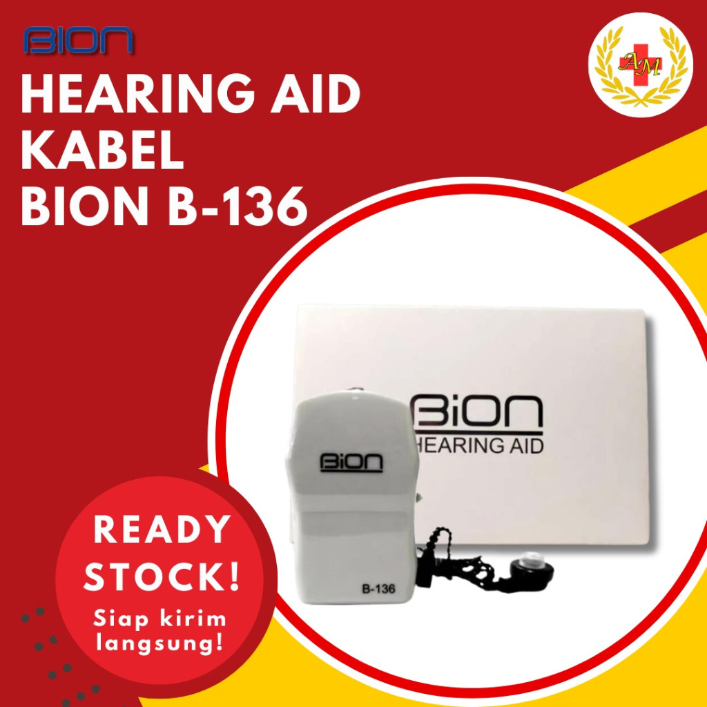 Hearing Aid Bion B 136 Kabel/ Alat Bantu Dengar Bion B 136 Dengan Kabel