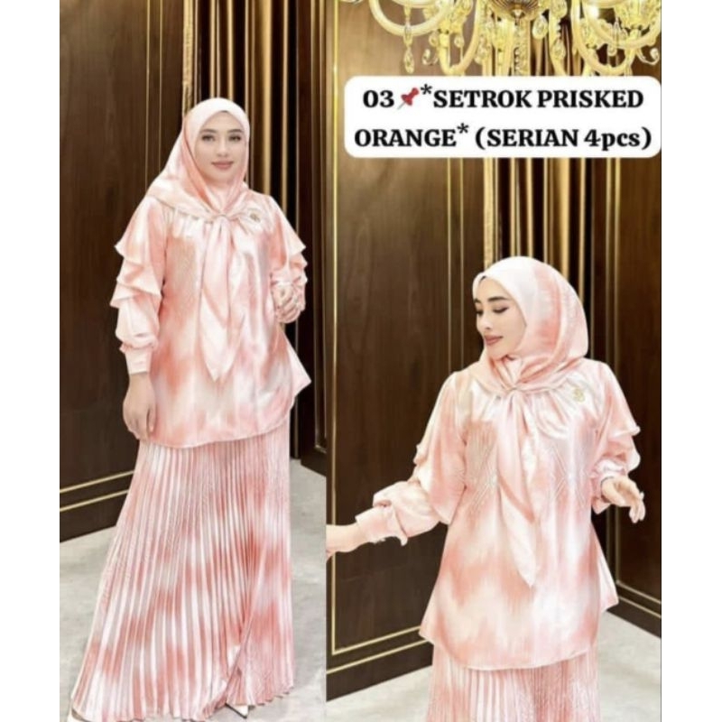 one set hijab prisket shellasaukia original