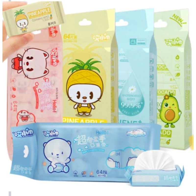 Tissue Basah Kecil Travelling Murah