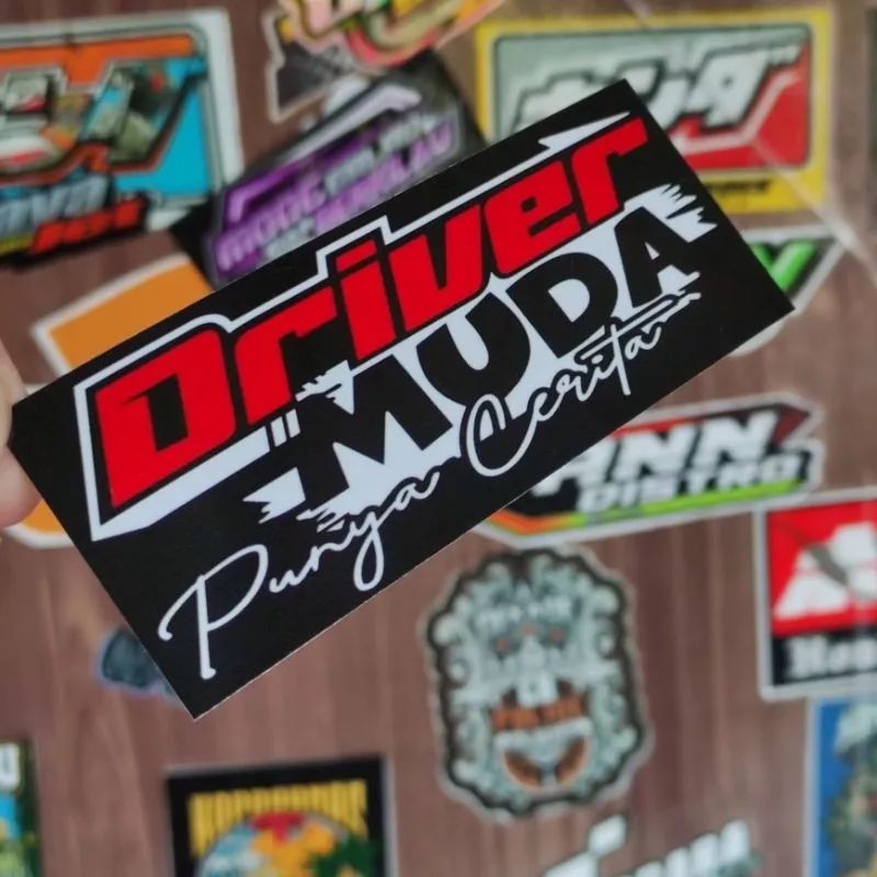 

stiker DRIVER MUDA
