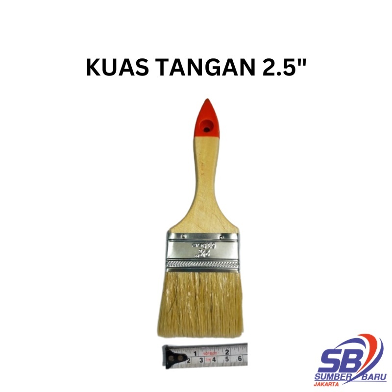 

KUAS CAT / KUAS TANGAN ARCEL 2.5" SBJ