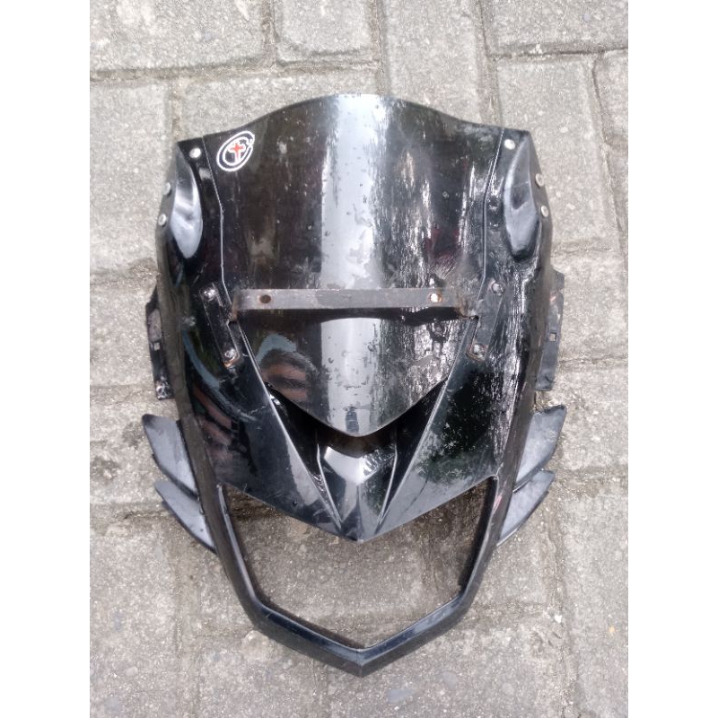fairing depan ninja rr original copotan
