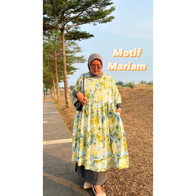 Motif Mariam Homewear kekinian by @luliswear.id/Homewear Kekinian/Daster murah/ Daster Kekinian/ Dre
