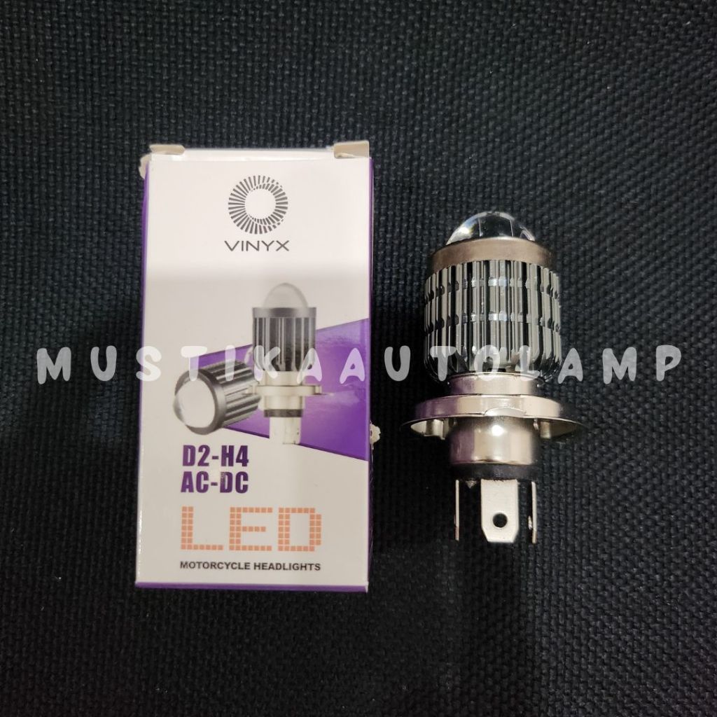 Lampu LED D2 H4 Vinyx 2 Warna