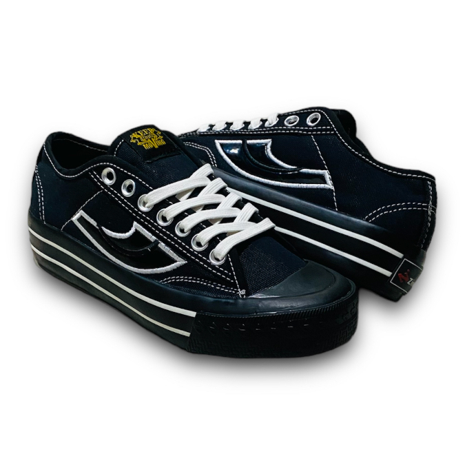Zirotz Flexion Underground all black Sepatu Original Pria  Wanita  Sneaker  Vulcanized 36-44