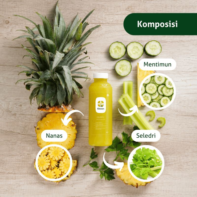 

Ay00! Cold Pressed Juice Celery C 250ml Kboon