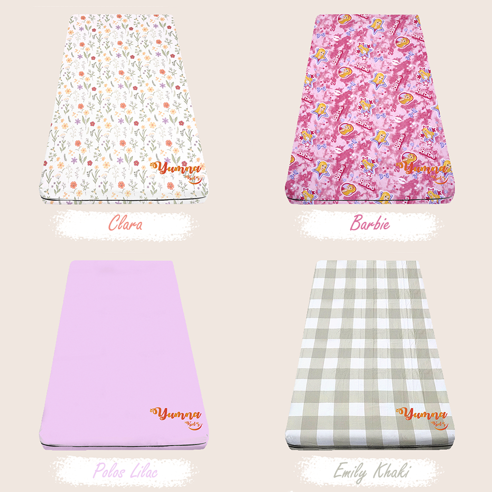 Sprei Resleting 100x200 Sarung Kasur Busa Resleting 100x200x20