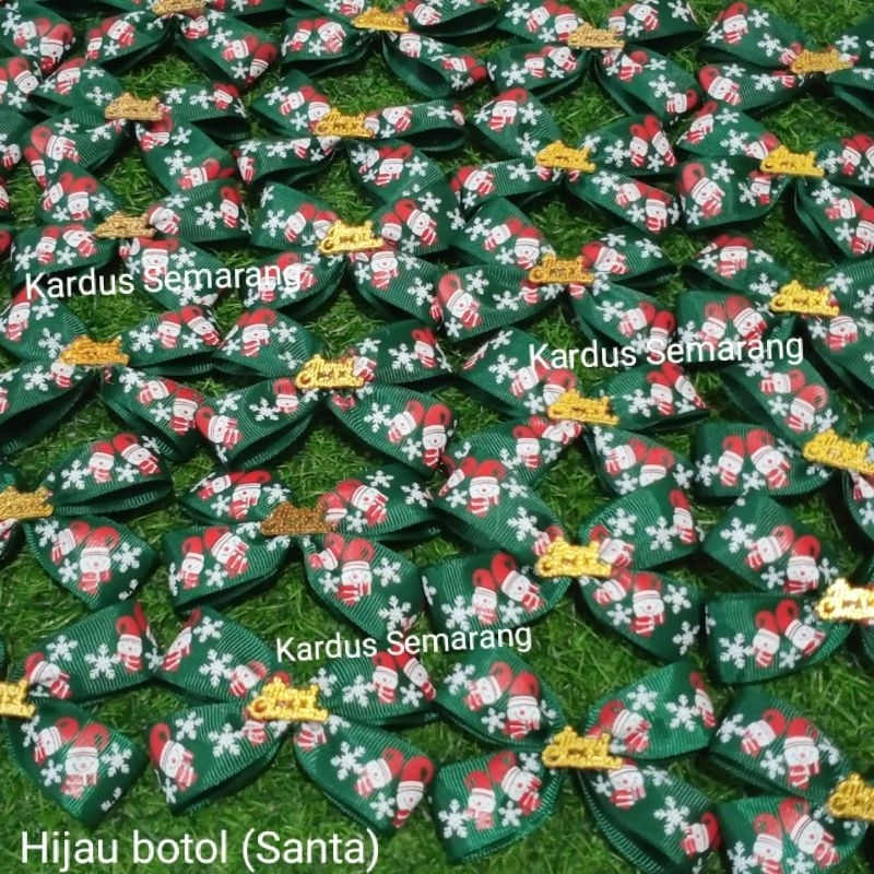 

READY STOCK PITA NATAL KUPU+TULISAN MERRY CHRISTMAS (PER PCS)