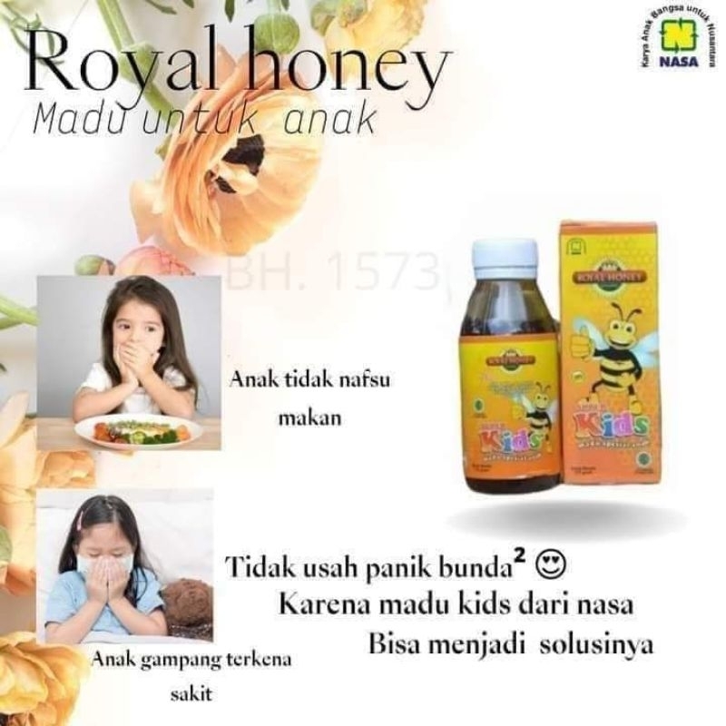 

MADU KID'S NASA/ROYAL HONEY/MADU ANAK