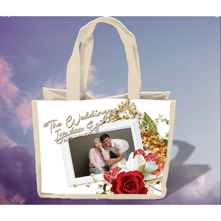 

Tas Goodie Bag Souvenir Tasyakuran Pernikahan / Pengajian / Happy Wedding