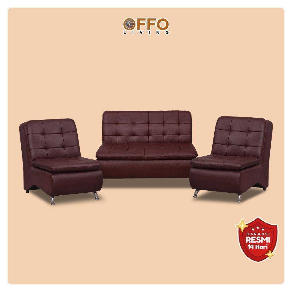 Offo Living - Set Sofa Tamu - 211 Seater - Sofa Marvel - Sofa Minimalis