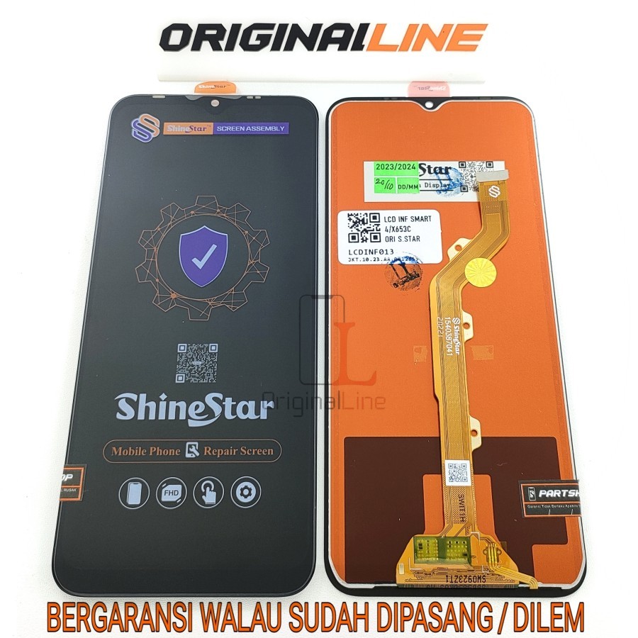 LCD + TS INFINIX SMART 4 / X653C GRADE ORIGINAL OEM