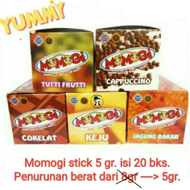 

Ready momogi stick mini pack | isi 20 pcs