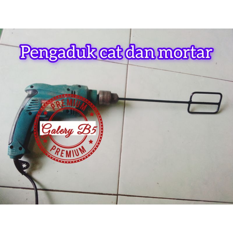 alat pengaduk mortar cat semen
