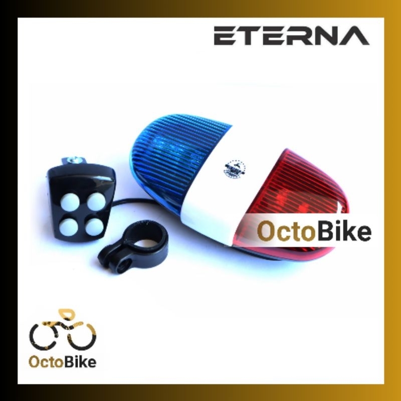 Bel sirine polisi sepeda anak