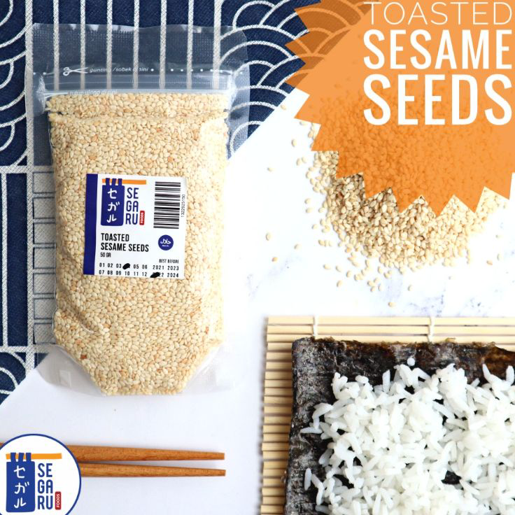 

Stok Banyak Wijen Putih Sangrai | Toasted Roasted Sesame Seeds
