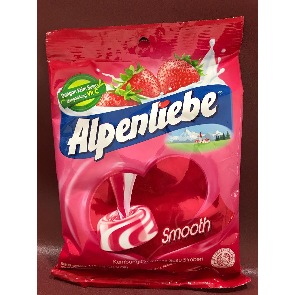 

Alpenliebe Strawberry 112,5G - Permen Rasa Strawberry