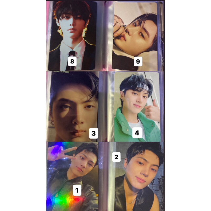 PC ENHYPEN DARK BLOOD, SADAME, DIMENSION: DILEMMA, DIMENSION: ANSWER, MANIFESTO: DAY 1, SEASON GREET