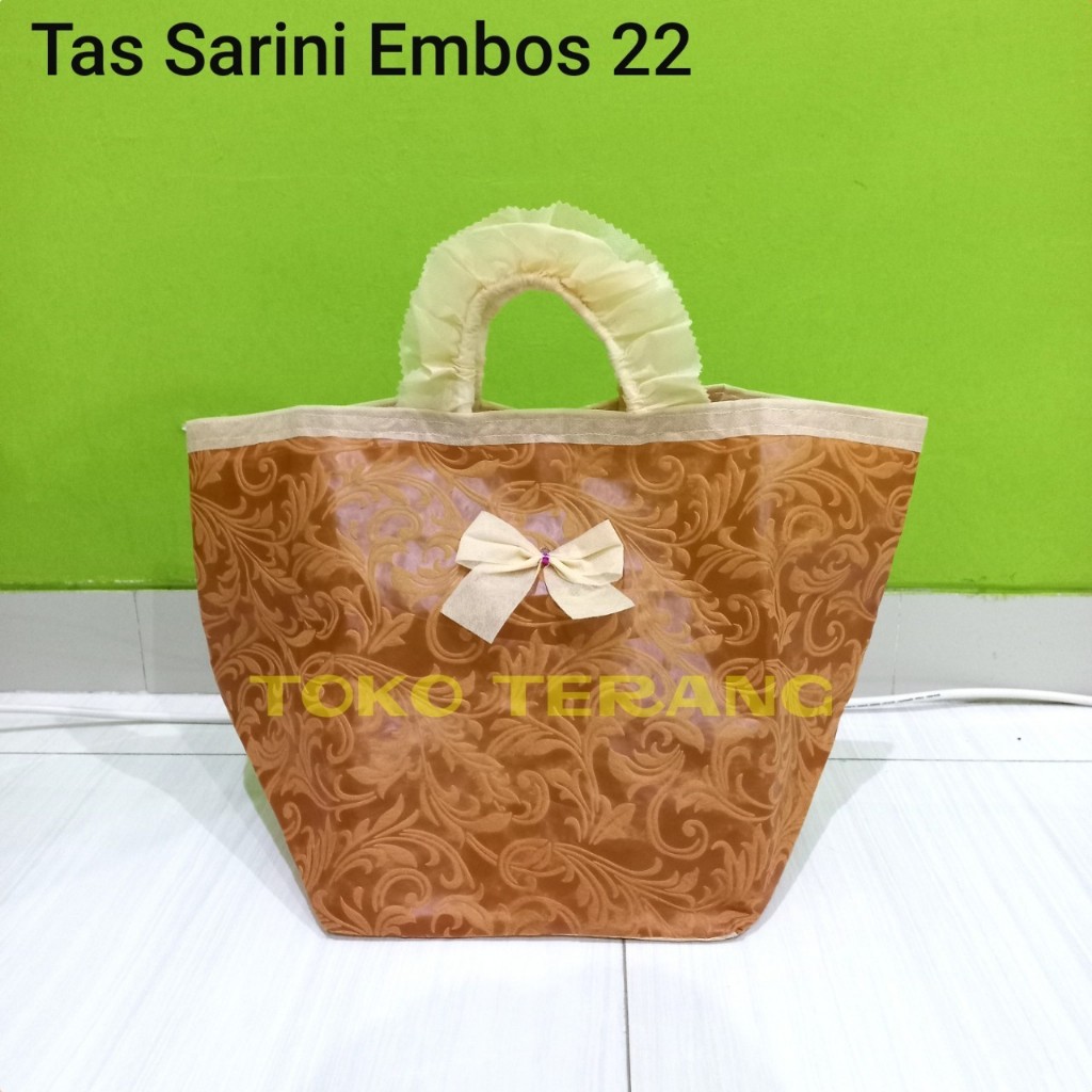 

Tas SARINI embos 22 tas kain tas spunbond/ tas hajatan / tas berkatan