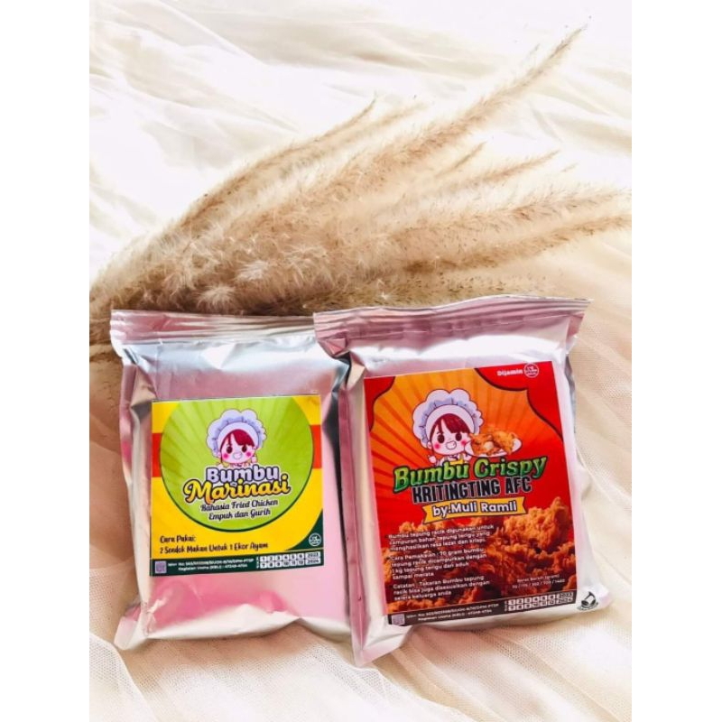 

paket bumbu racik untuk tepung dan bumbu marinsi