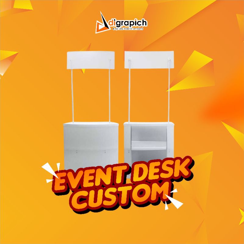 MEJA PROMOSI | EVENT DESK | BOOTH PORTABLE